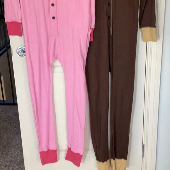 His & her one piece pj’s. Perfect for the winter season or Christmas gifts. - Picture 2 of 6